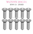 WLTOYS 284131 1/28 RC Car Original parts K989-21 2X6KB Screws Set