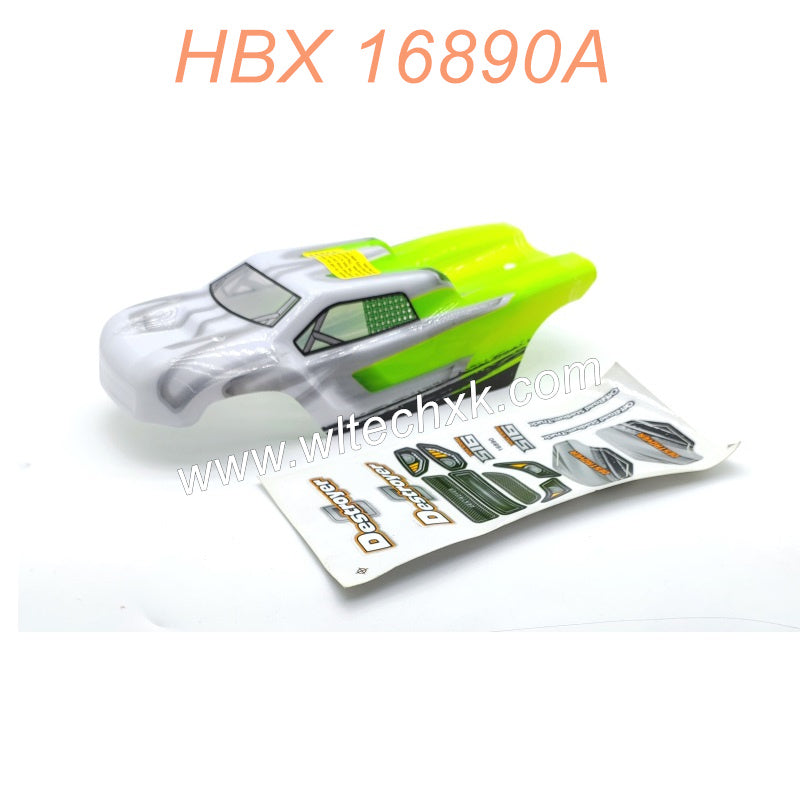 M16067-HBX 16890A 16890 Parts Body Shell-Green  