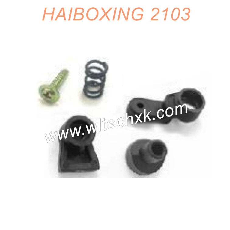 M21012-HAIBOXING 2103 Parts Servo Saver Assembly+Switch Brace