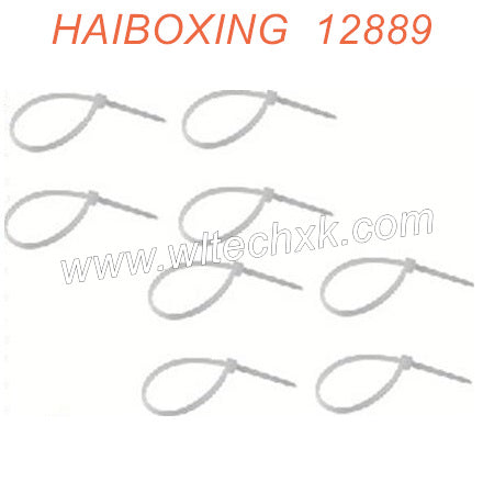 P011-HAIBOXING 12889 Desert RC Truck Parts Zip Ties