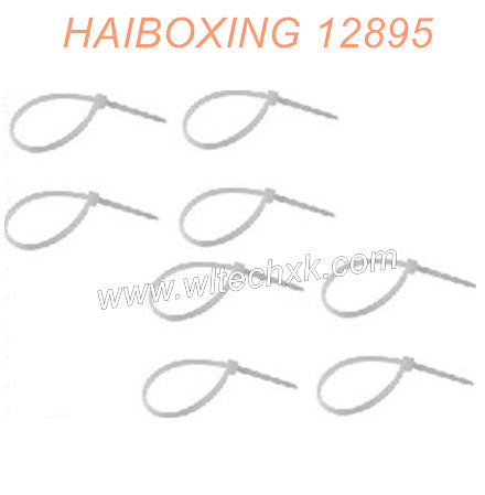 P011-HAIBOXING 12895 Desert RC Truck Parts Zip Ties