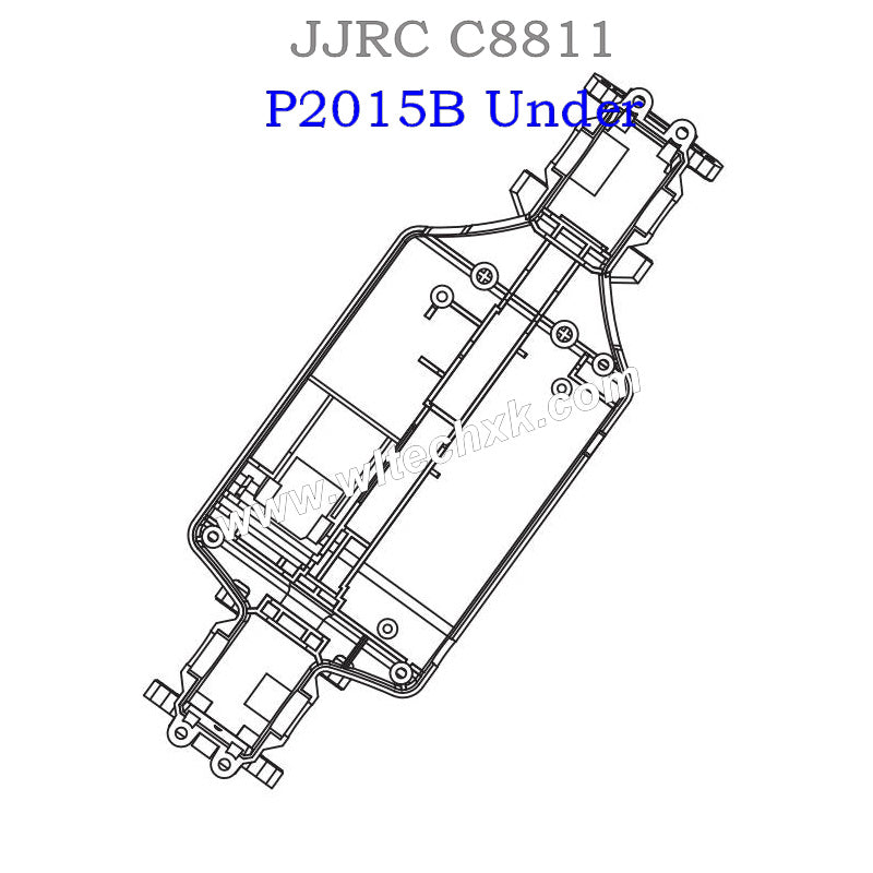 P2015B JJRC C8811 Spare Parts Bottom Frame