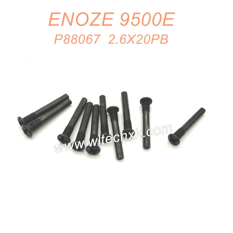 P88067 Enoze 9500E RC Car 2.6X20PB Screw