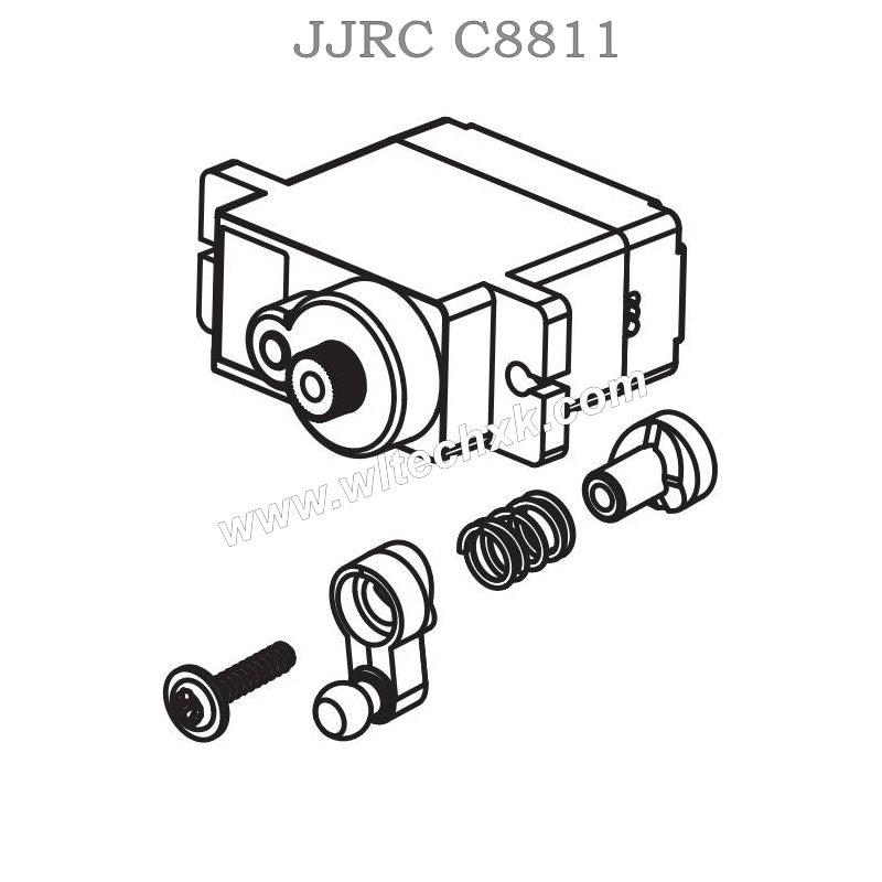 PS17A JJRC C8811 Spare Parts Servo Kit