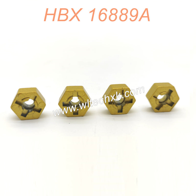 T2121-HAIBOXING 16889A Upgrade Parts Metal Wheel Hex.