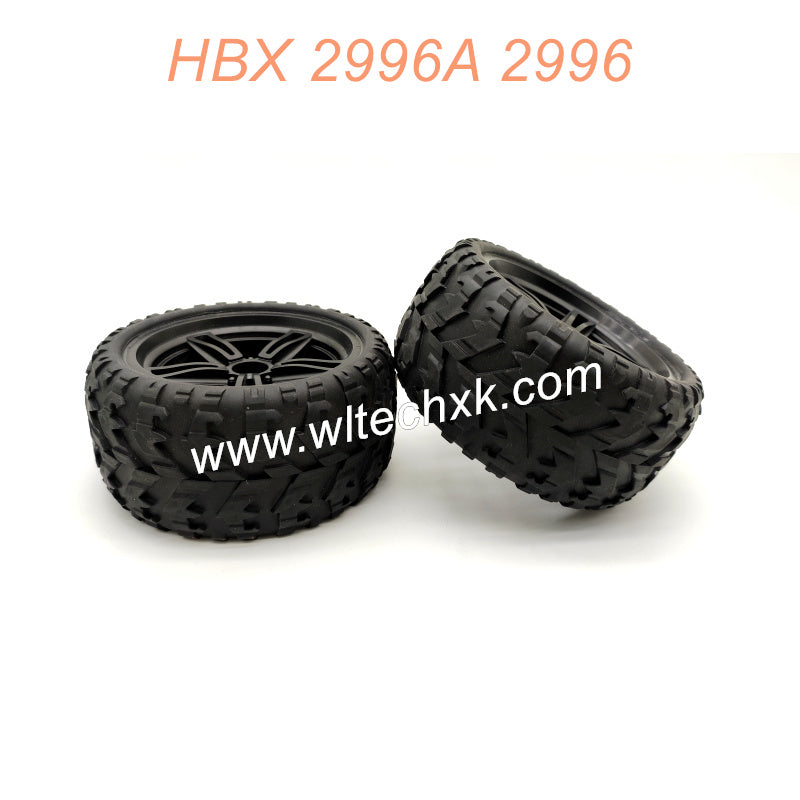 HAIBOXING HBX 2996A 2996 RC CAR Parts Wheel Complete 2PCS T2553