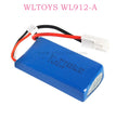 Original Parts Of WLTOYS WL912-A 7.4V Battery 1500mAh EL-PLUG