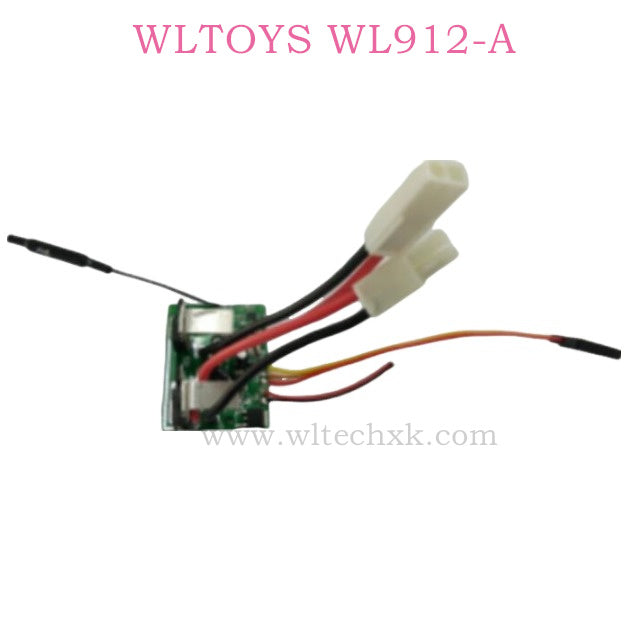 Original Parts Of WLTOYS WL912-A Receiver Kit EL-PLUG
