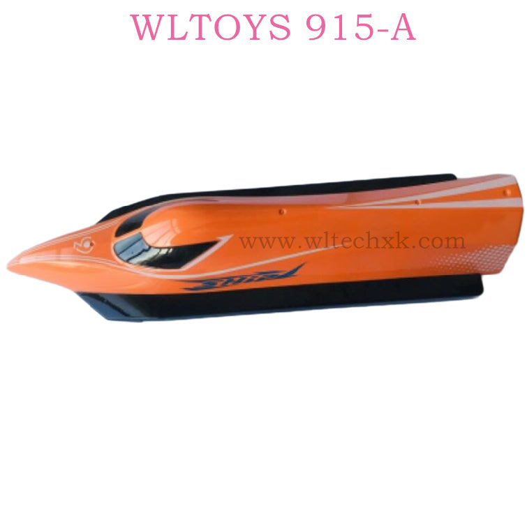 WLTOYS WL915-A RC Boat Original parts Boat Main Body kit orange