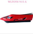 WLTOYS WL915-A RC Boat Original parts Boat Main Body kit red