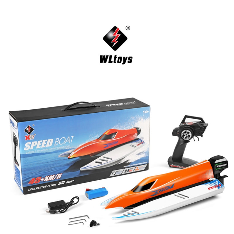 WLTOYS WL915-A F1 2.4 gHz brushless RC Boat ALL ORANGE