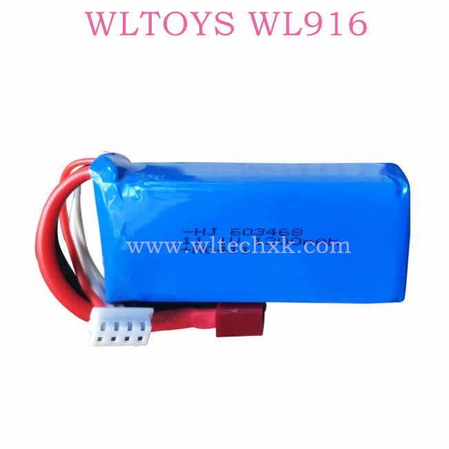 WLTOYS WL916 Hight Speed RC Boat Parts 11.1V 1800mAh Battery