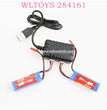 WLTOYS 284161 1/28 RC Car Original parts Battery and Charger