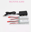 WLTOYS A300 parts Battery and Charger