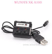 WLTOYS XK A100 RC glider Parts USB Charger with Box