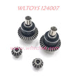 WLTOYS 124007 Upgrade Parts front and rear differential