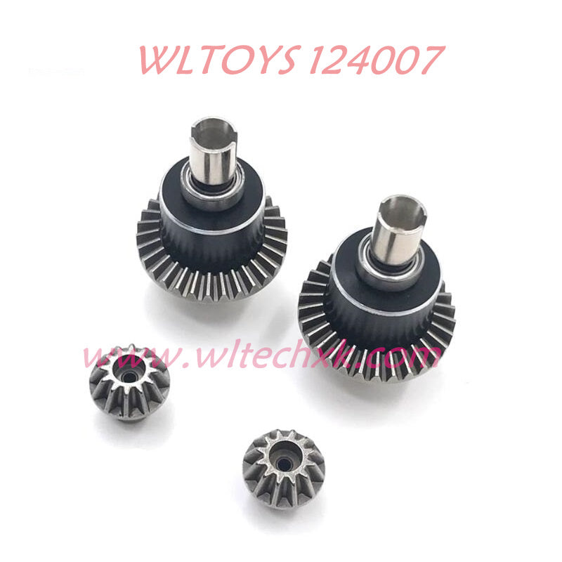 WLTOYS 124007 Upgrade Parts front and rear differential