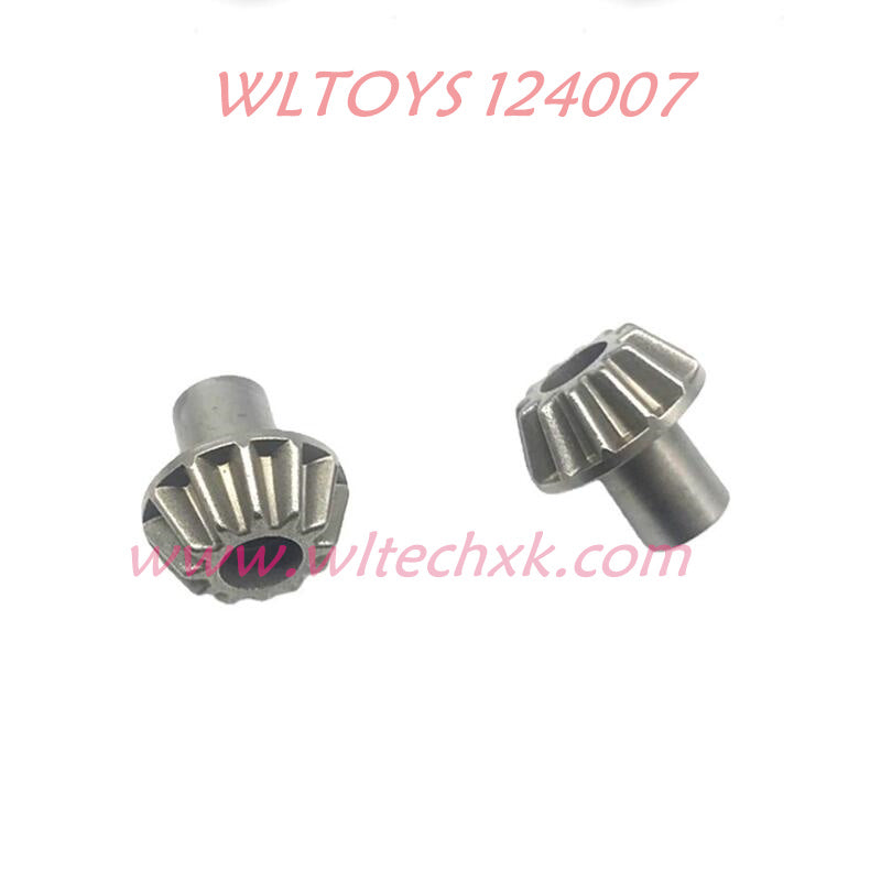 The Upgrade Parts Differential Gear and Bevel Gear Of WLTOYS 124007 4WD RC Racing Car