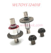 WLTOYS 124008 Upgrade Parts front and rear differential