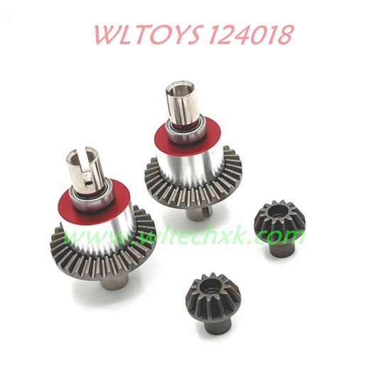 WLTOYS 124008 Upgrade Parts front and rear differential