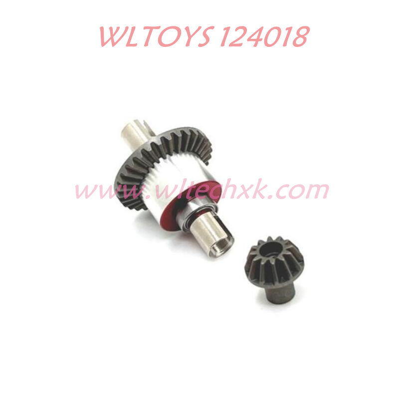 WLTOYS 124008 Upgrade Parts front and rear differential