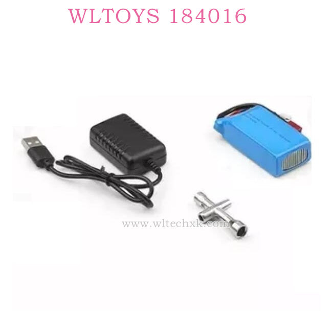 WLTOYS 184016 1/18 RC Car Original parts Battery and Charger