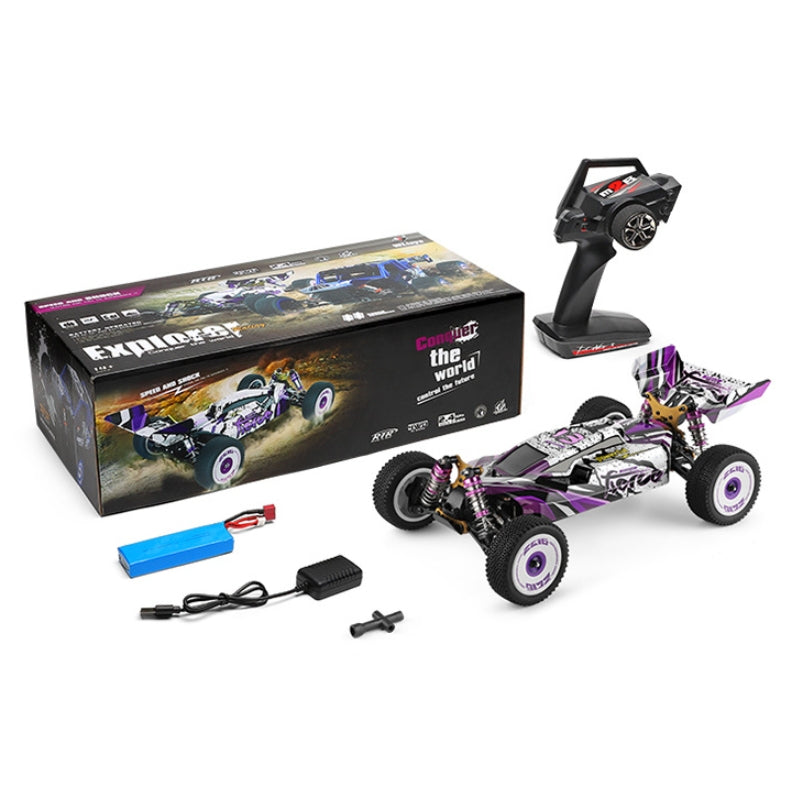 WLTOYS 124019 1/12 4WD RC Car Alloy Chassis