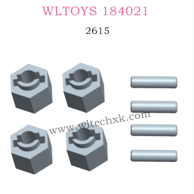 WLTOYS 184021 parts Hexagonal shaft set 2615