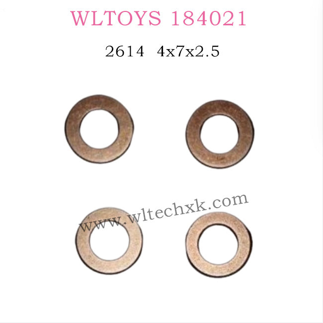 WLTOYS 184021 parts Oil copper jacket 4x7x2.5 2614