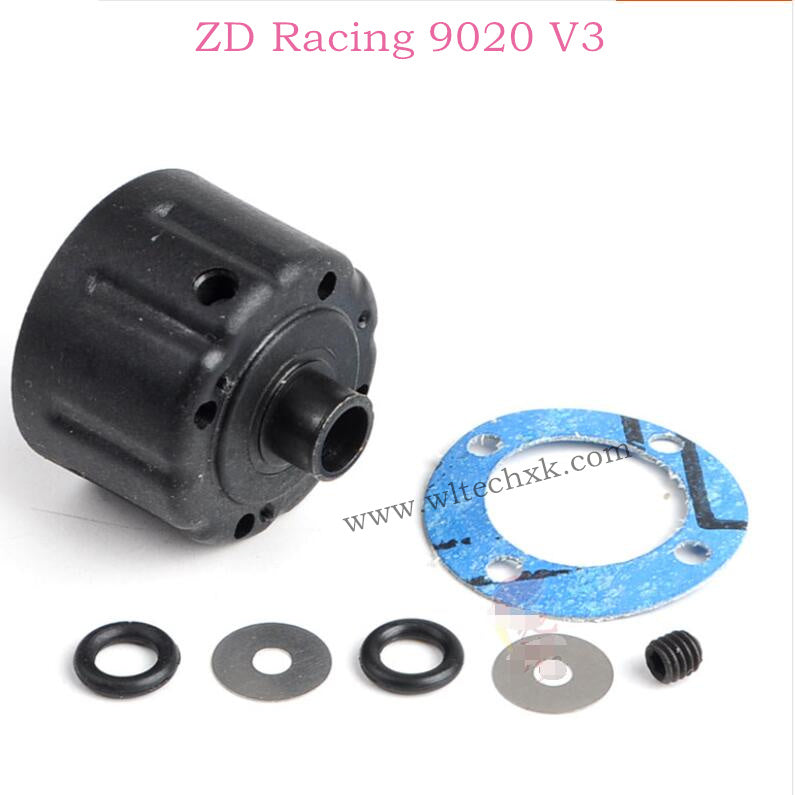 ZD Racing 9020 V3 parts Differential Case 8010