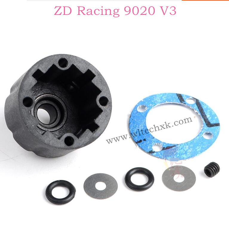 ZD Racing 9020 V3 parts Differential Case 8010