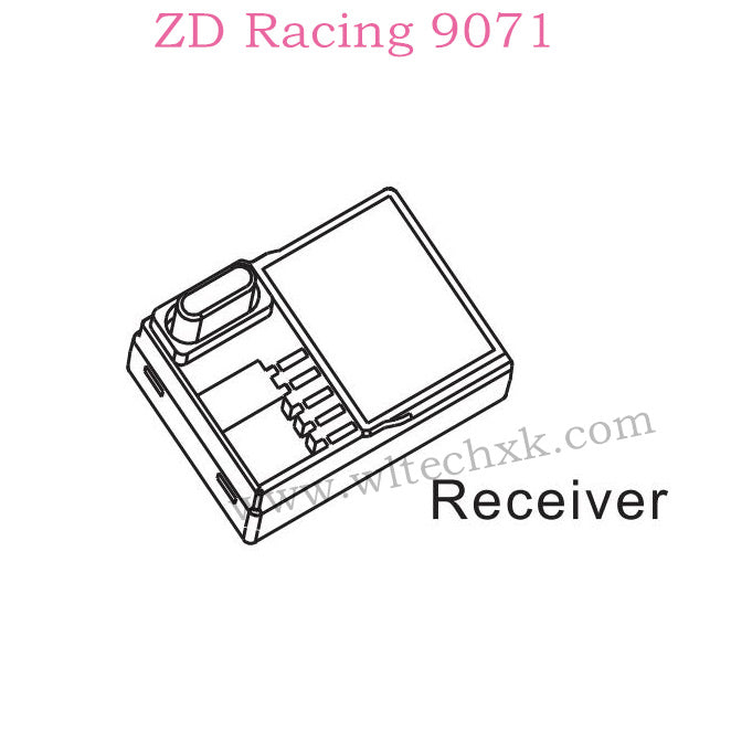 ZD Racing 9071 Parts Receiver 8097