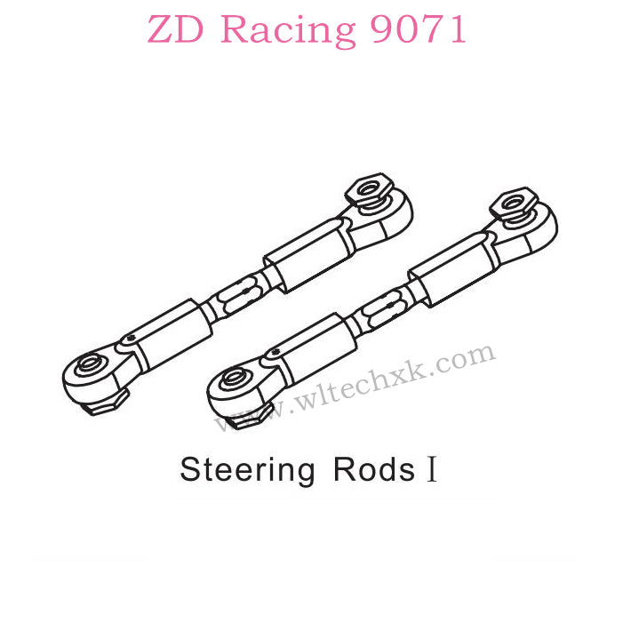 ZD Racing 9071 Parts Steering Rods I 8125