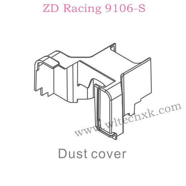 ZD Racing 9106S Parts Dust Cover 7290