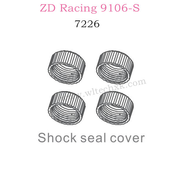 ZD Racing 9106S Parts Shock Seal Cover 7226