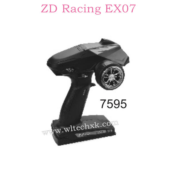 ZD Racing EX07 Parts 2.4G Radio set 7595