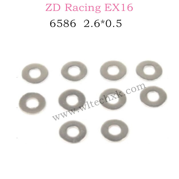 ZD Racing EX16 Parts 2.6X0.5 Screw Set 6586