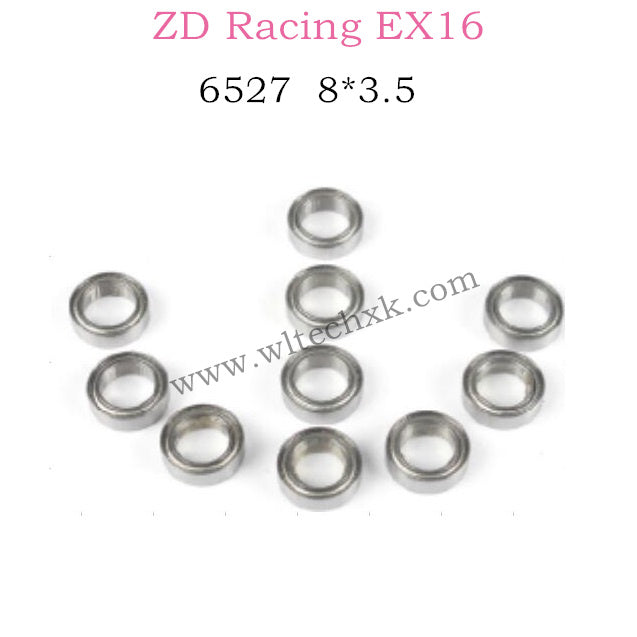 ZD Racing EX16 Parts Bearing 8x3.5 6527