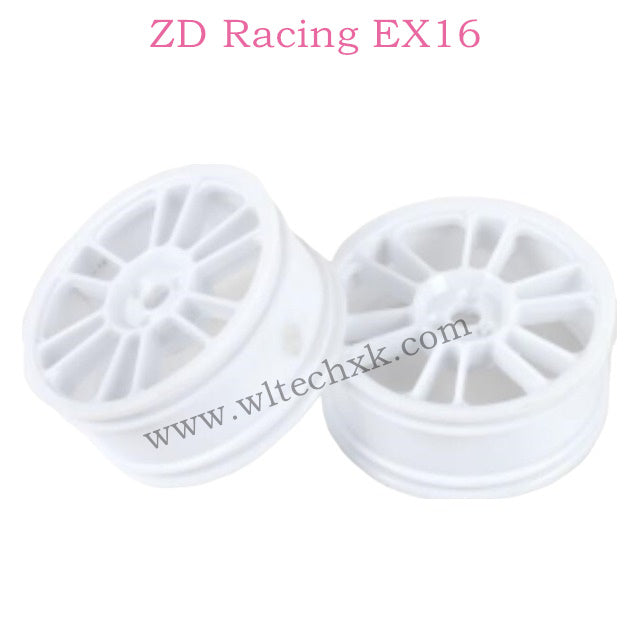 ZD Racing EX16 Parts Tire Rim White 6191