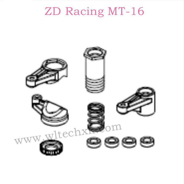 ZD Racing MT-16 Parts Steering set 16021