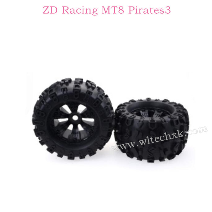 ZD Racing MT8 Pirates3 Parts Wheels Tires 8483