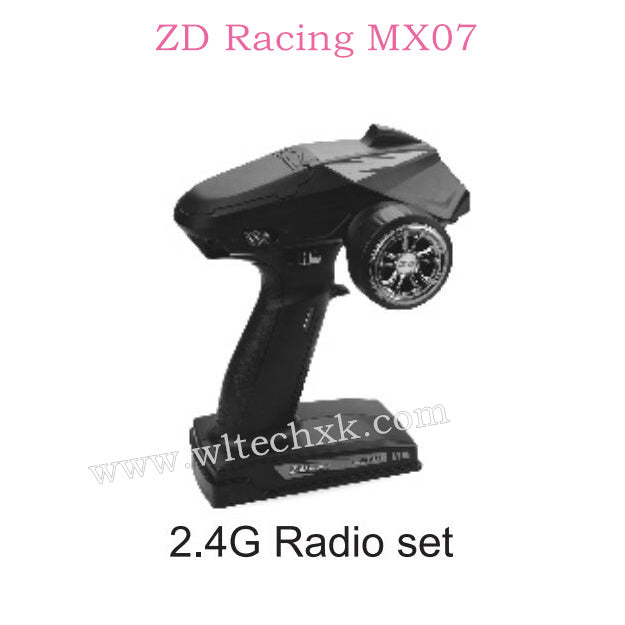 ZD Racing MX-07 Parts 2.4G Radio Set 7595