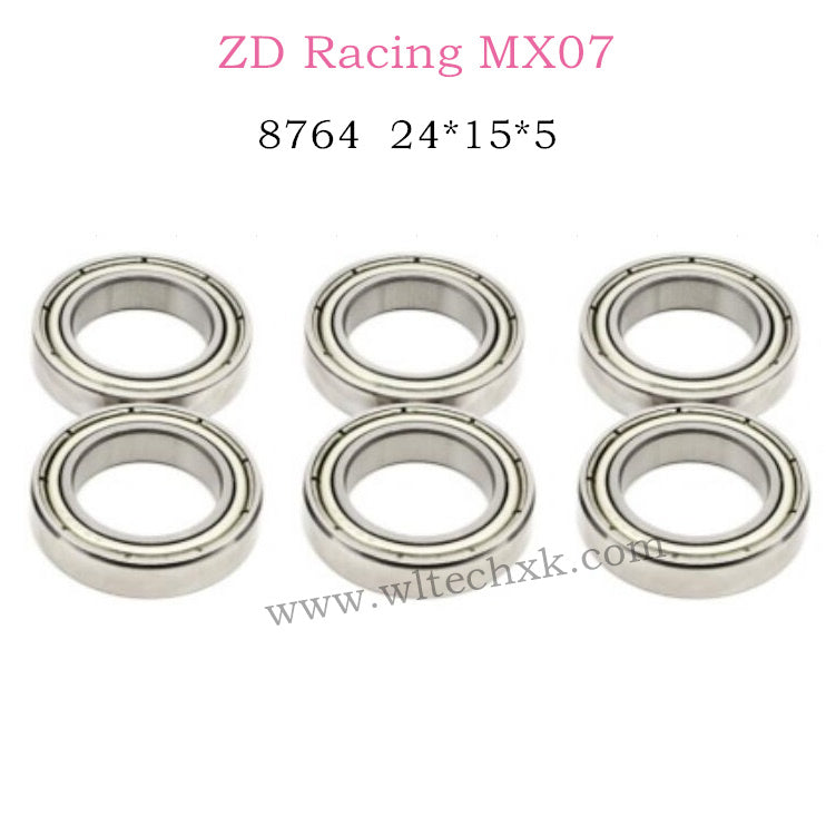 ZD Racing MX-07 Parts Ball Bearing 24X15X5 8764