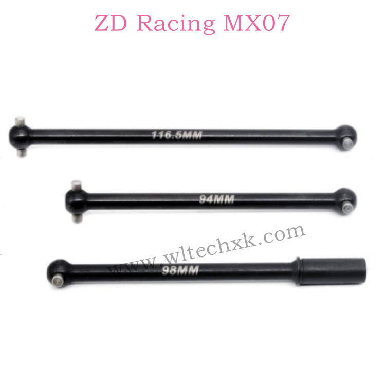 ZD Racing MX-07 Parts Center Drive Shaft 8735