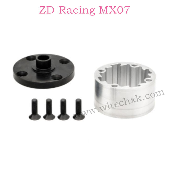 ZD Racing MX-07 Parts Differential Case Aluminium 8761