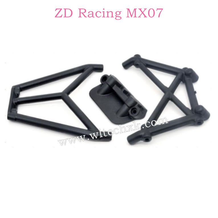 ZD Racing MX-07 Parts Rear Bumper Bracket 8721