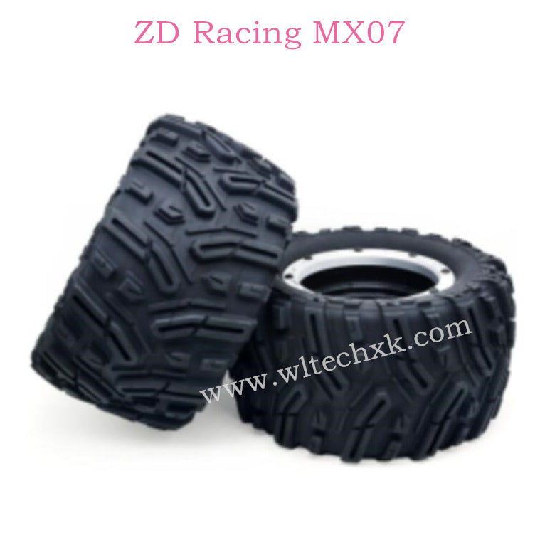 ZD Racing MX-07 Parts Wheel and Tire 8752