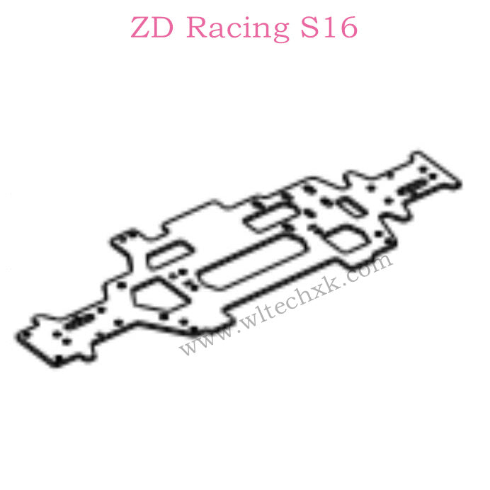 ZD Racing S16 Rocket parts Bottom plate 6622